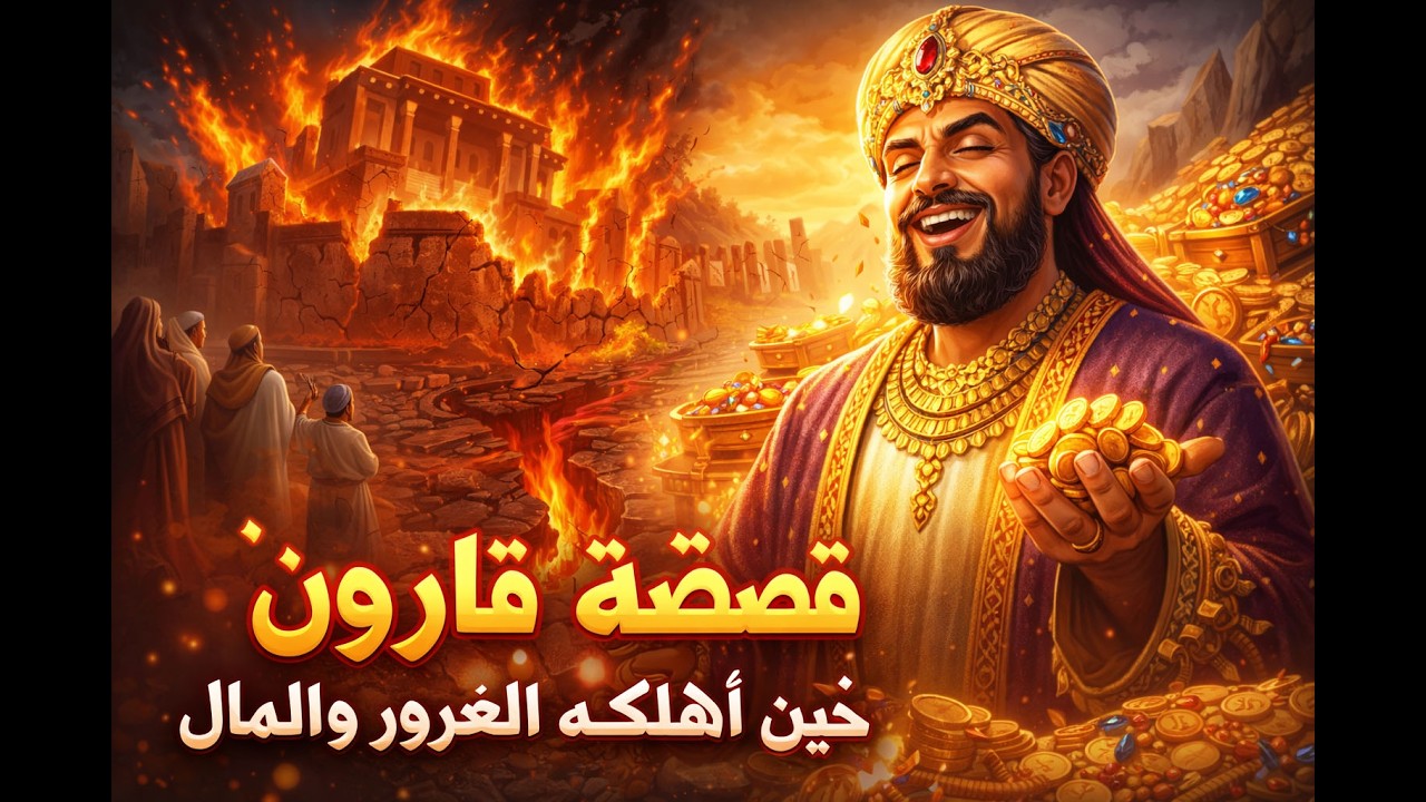 قصة قارون حين أهلكه الغرور والمال  وكيف أهلك الله قارون بسبب كبريائه؟