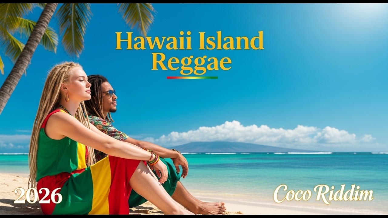 Hawaii Island Reggae 2026 🌅 Relaxing Beach Sunset Vibes | Coco Riddim 🔥🌴
