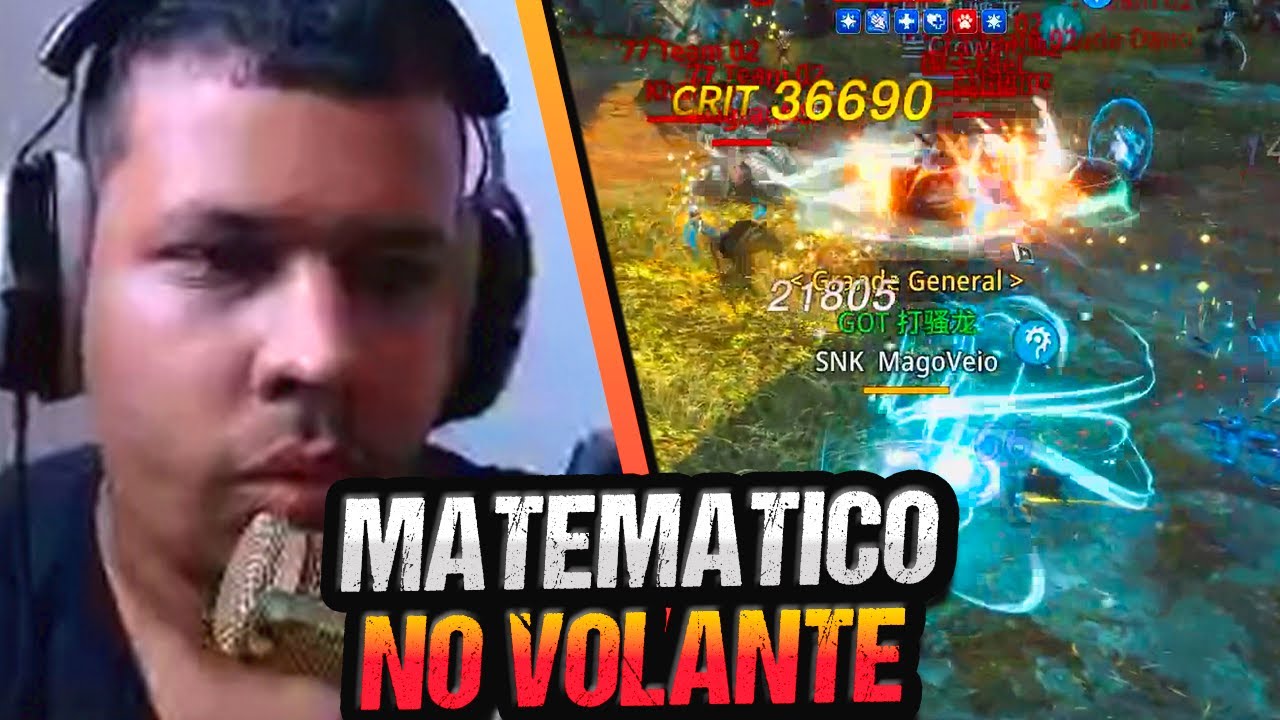 É EXTREMAMENTE SATISFATÓRIO ASSISTIR O MATEMATICO JOGANDO DE MAGA 🤩 | MIR4