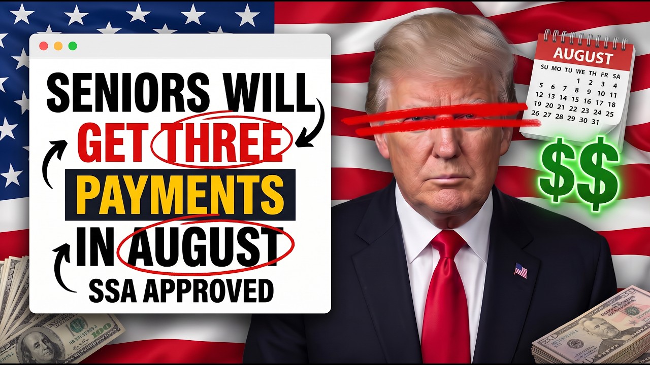 Seniors Will Get THREE Social Security Payments in August &mdash; Here's Who and When