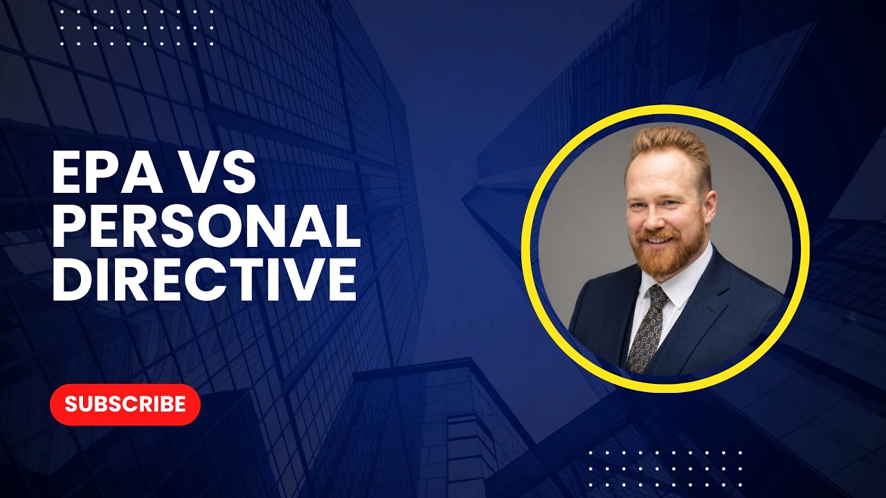 Enduring Power of Attorney and Personal Directive in Alberta | Chad Graham Law