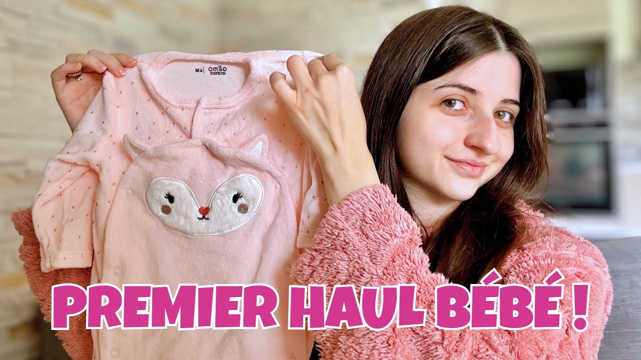 MON PREMIER HAUL POUR NOTRE BÉBÉ !