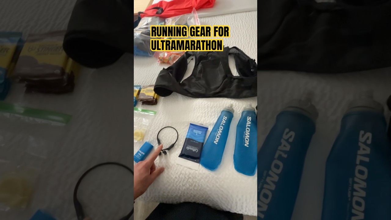 Running gear for 50 mile ultramarathon 