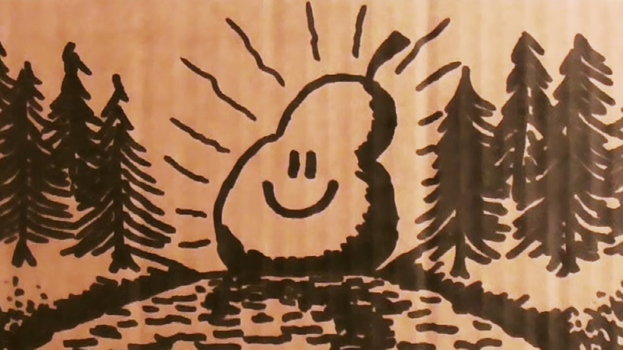 Drawing with marker on cardboard (and soft spoken male voice) [ASMR]