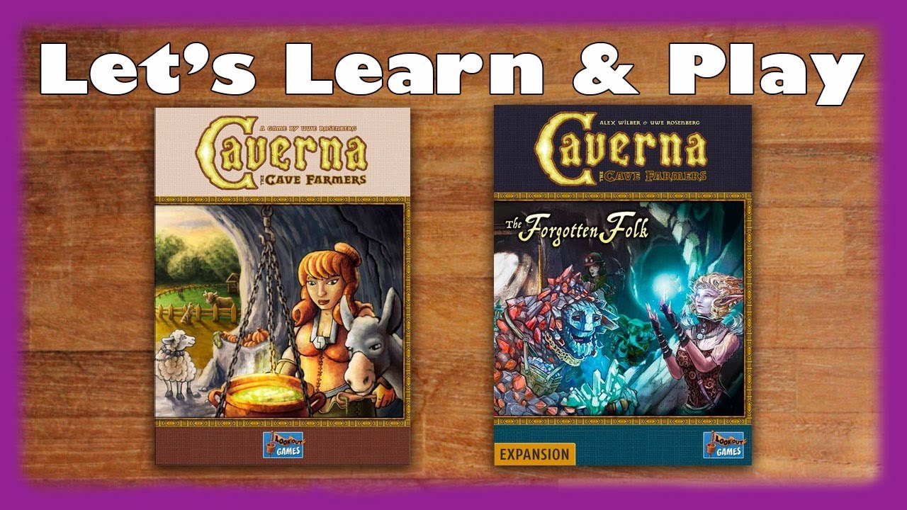 Let's Learn & Play: Caverna The Forgotten Folk