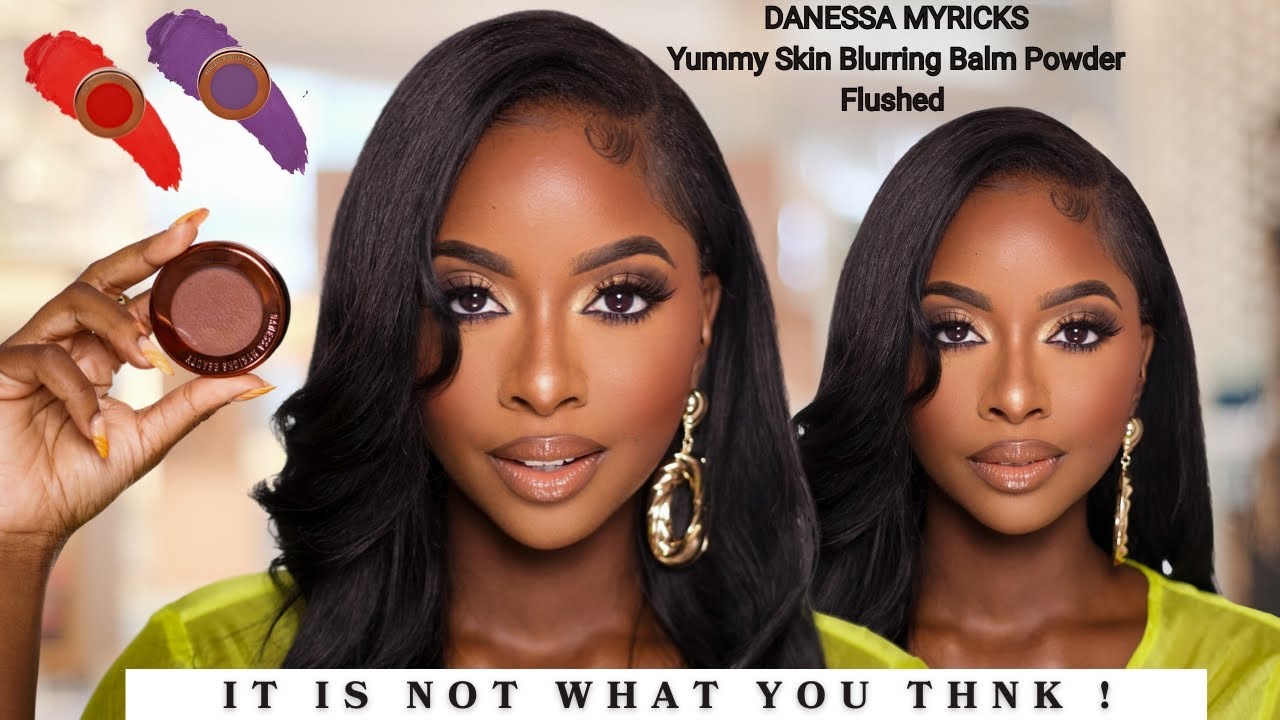I Tried Danessa Myricks Blush Balm So You Don't Have To || MeliszaMcfierce