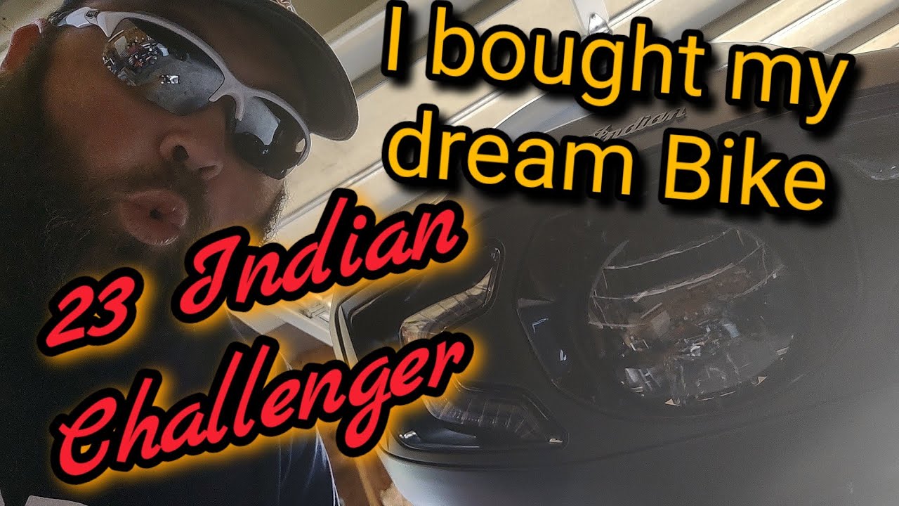 I Bought my Dream bike! 23 Indian Challenger Dark Horse