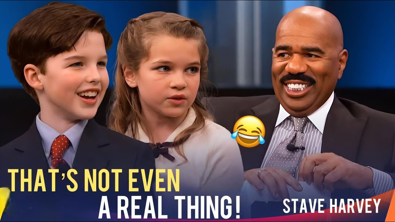 Young Sheldon Tries to Guess 80s Items 😂 | Steve Harvey