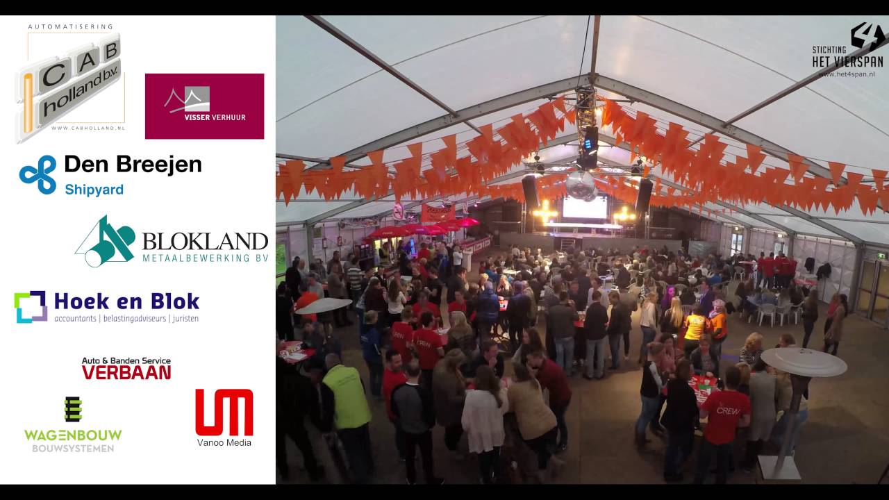 Stichting het 4Span | Hardinxveld | Tentfeesten in 5 minuten | in 4K