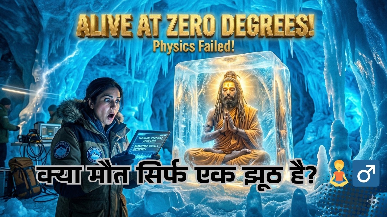हिमालय में मिले 500 साल पुराने 'जिंदा' योगी! ❄️ Himalayan CRYOgenics Discovery STUNS Scientists!