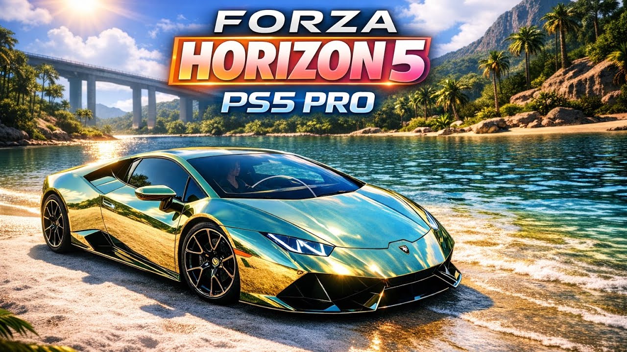 Lamborghini Huracán Feels INSANE in Forza Horizon 5 | PS5 Pro Gameplay