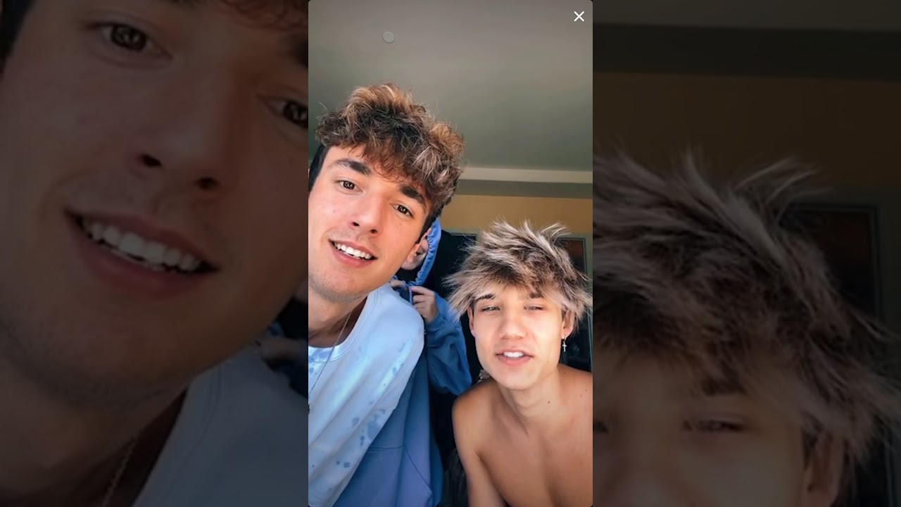 Bryce Hall TikTok live (braddison, nessa, jaden, quinton)| May 14