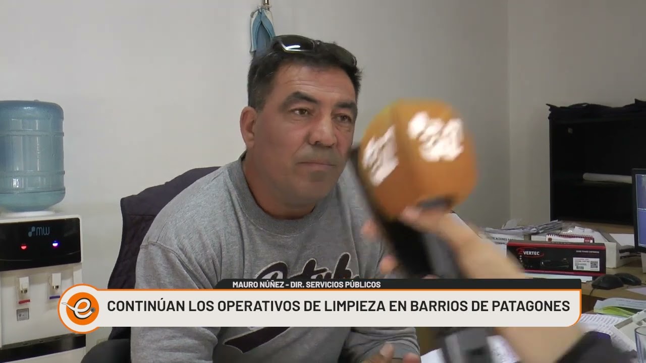 CONTINÚAN LOS OPERATIVOS DE LIMPIEZA EN BARRIOS DE PATAGONES