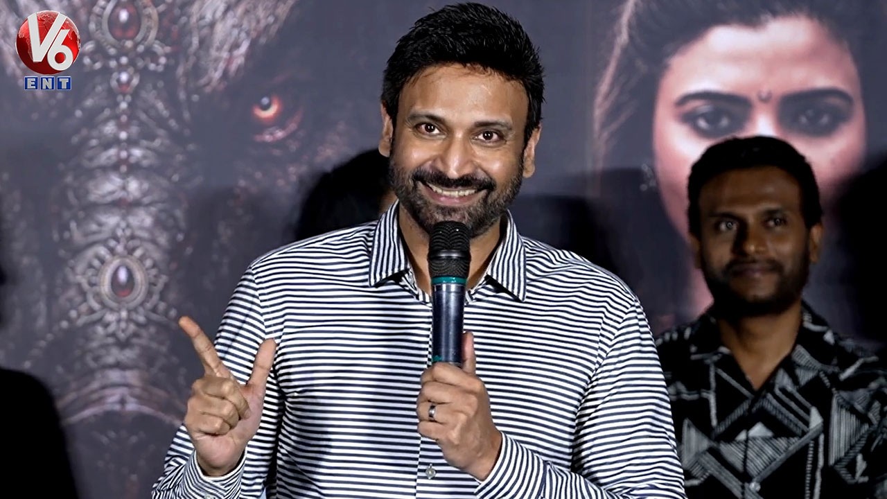 Hero Sumanth Speech | Mahendragiri Varahi Movie Teaser Launch Event | V6ENT