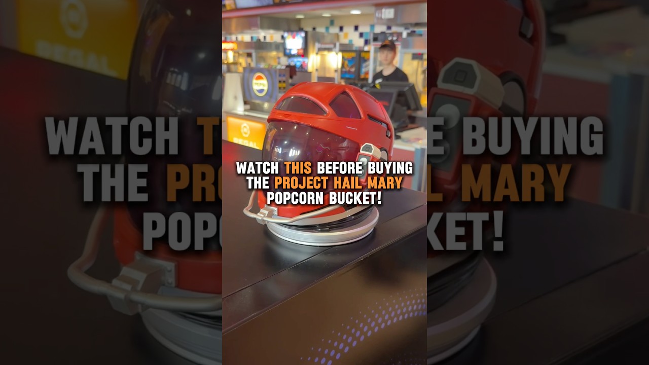 Watch THIS Before Buying The PROJECT HAIL MARY Popcorn Bucket!