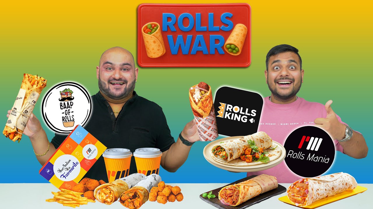 Rolls War | Rolls Challenge | Viwa Food World