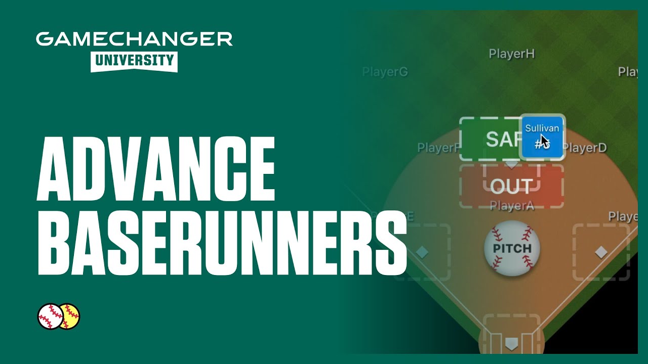 Advancing Baserunners | GameChanger University