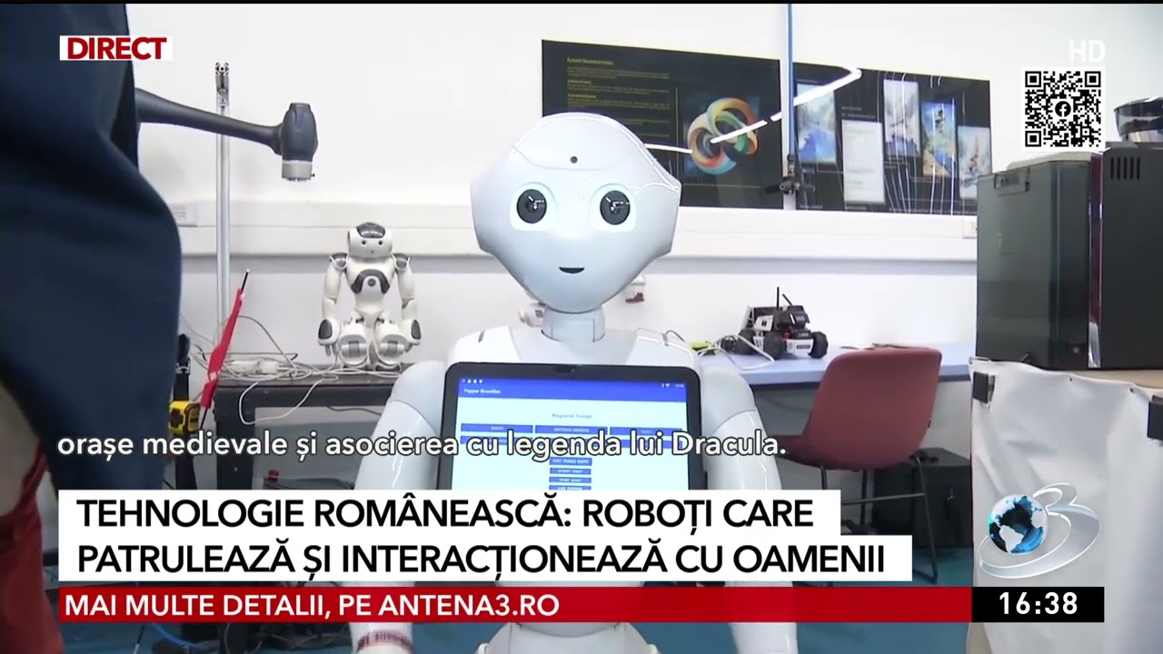 Roboții viitorului, creați la Cluj: De la câine-robot la barista automat