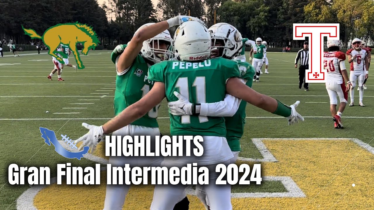 HIGHLIGHTS | Potros Salvajes UAEM vs Frailes Tepeyac | FINAL CONF. BORGES | Intermedia ONEFA 2024
