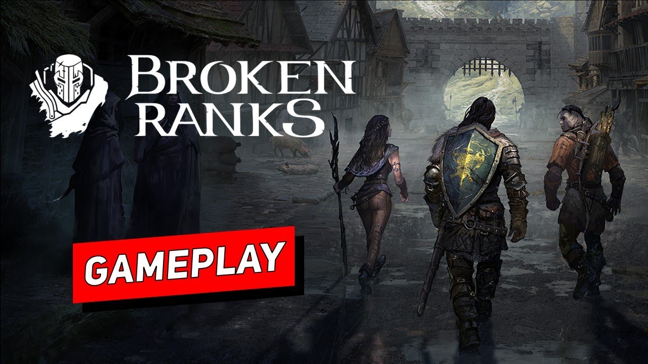 BROKEN RANKS  Druid Gameplay Demo / MMORPG, Dark Fantasy, Strategia Turowa