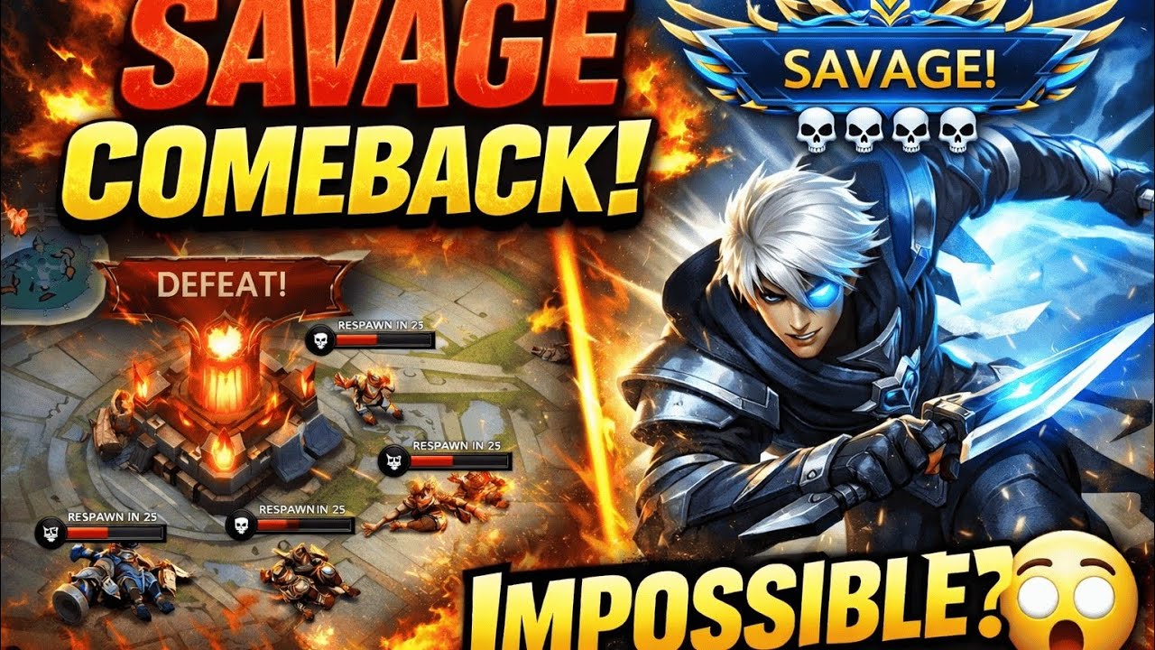 You’ll NEVER Believe This Savage Comeback! 😱 | Mobile Legends Bang Bang
