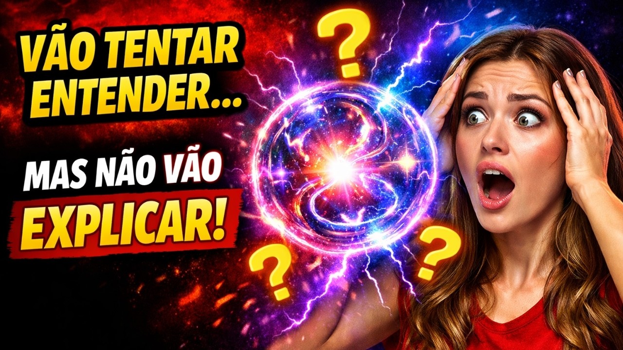 Vão tentar entender… mas não vão conseguir explicar