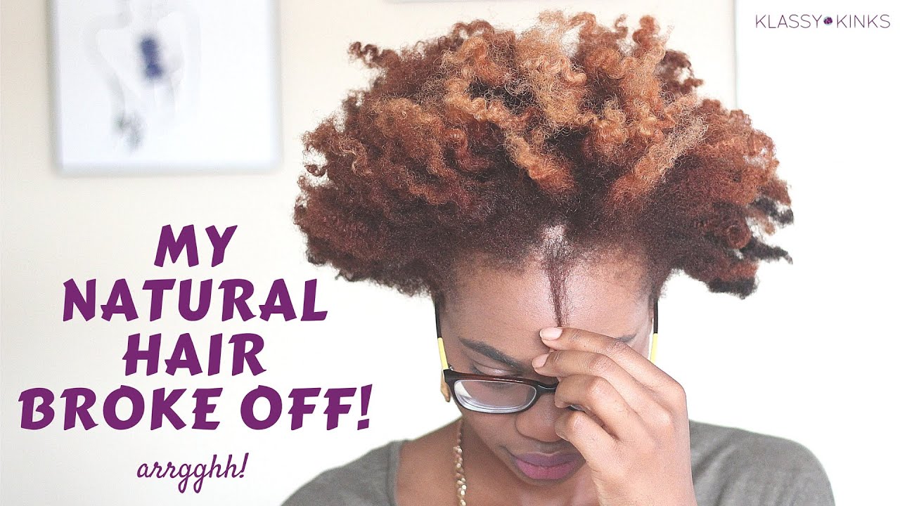 Honesty Hour | My Natural Hair Broke Off and Now I Have a Bald Spot! (Is it Color or Heat Damage?)