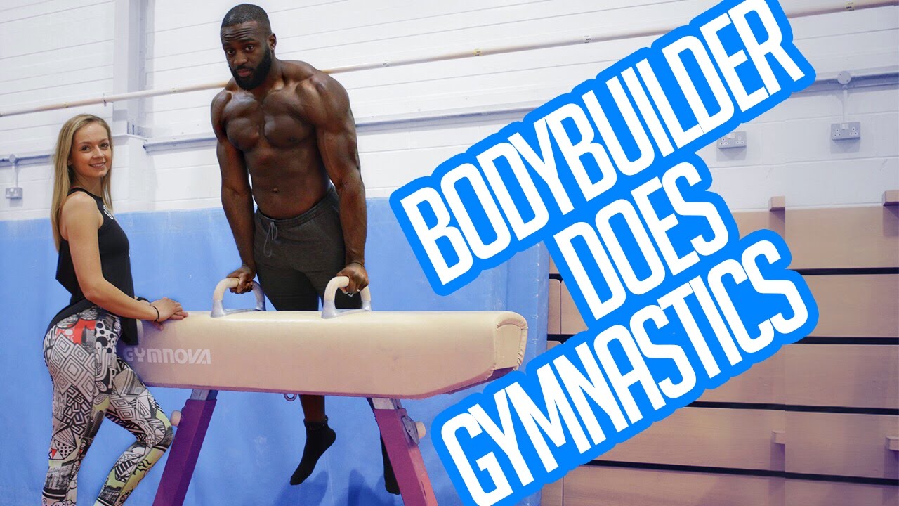 BodyBuilder Doing Gymnastics | How to Front Flip | Gabriel Sey