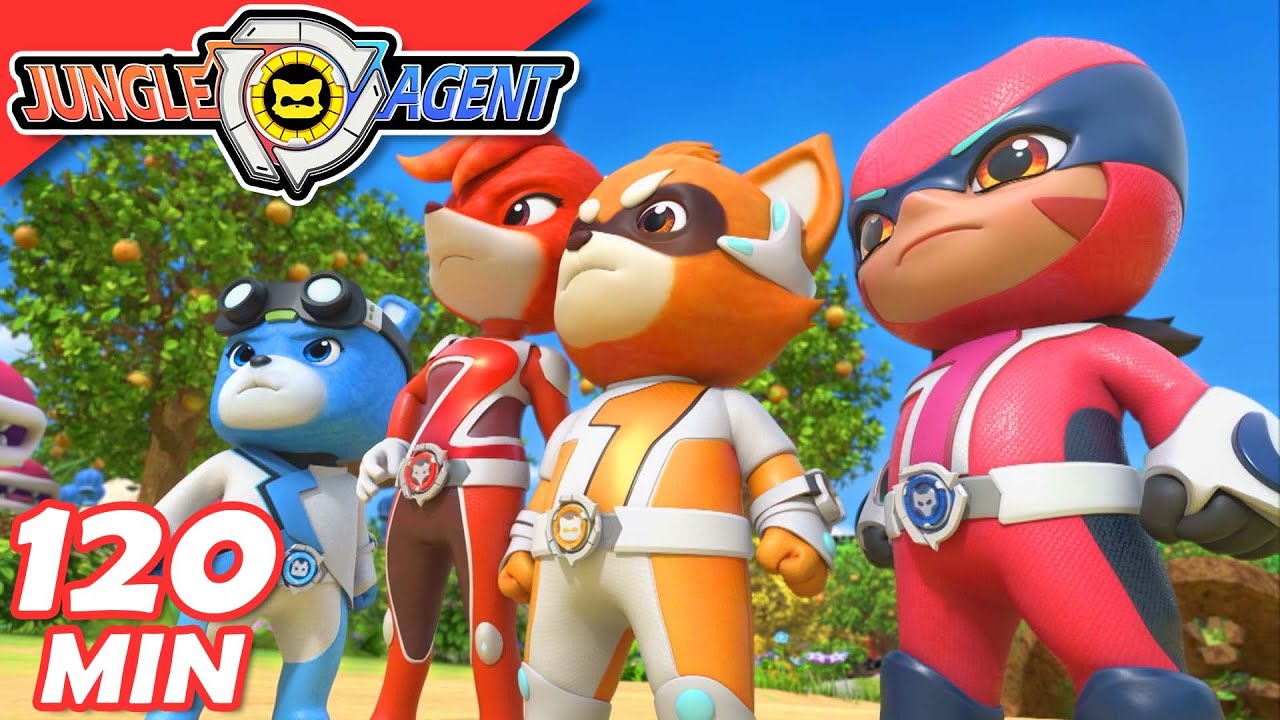 【Jungle Agent 2】Ep14-26 KOMPILASI TERBAIK! | Kartun | Robot | Kids Cartoon | Mainan | Lagu