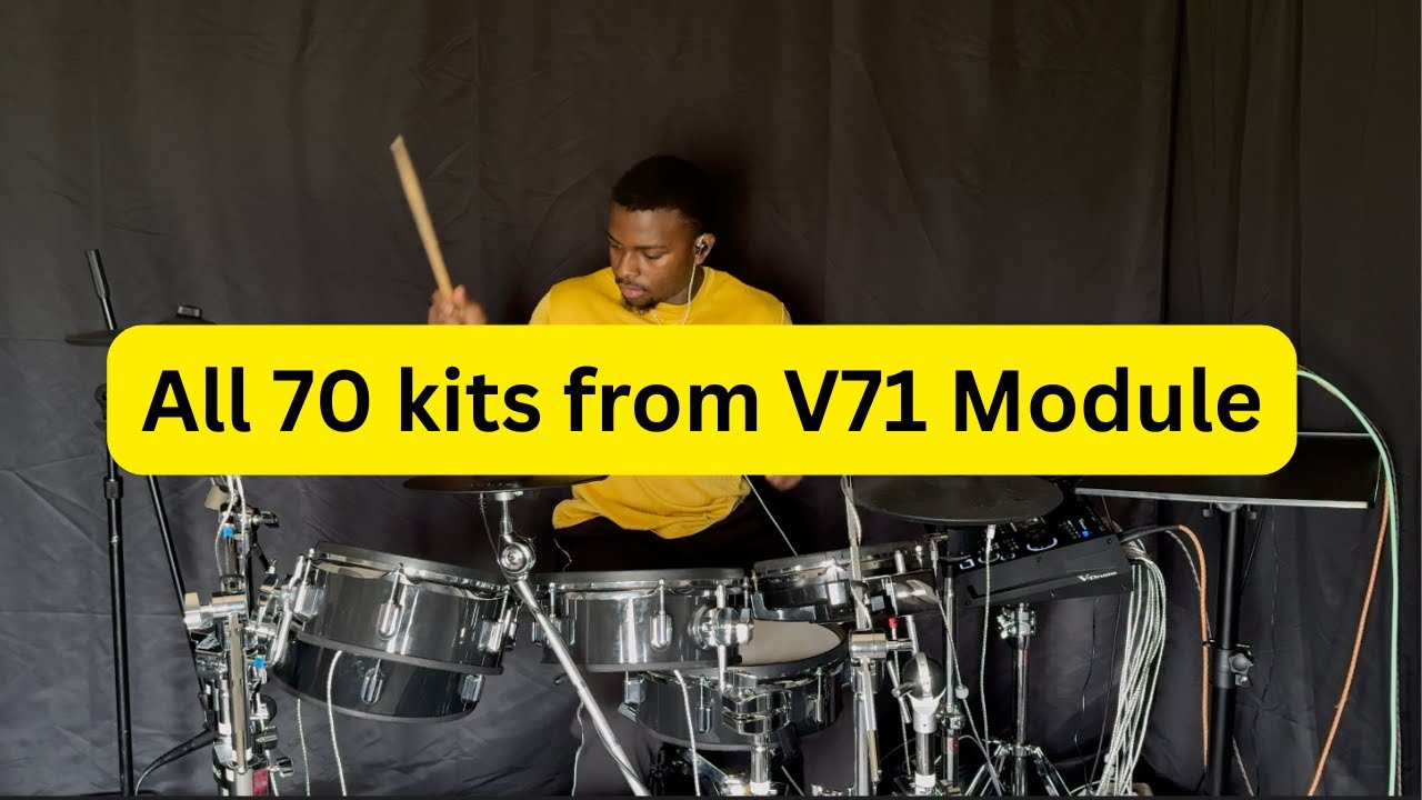 PLAYING ALL 70 KITS FROM ROLAND'S V71 MODULE