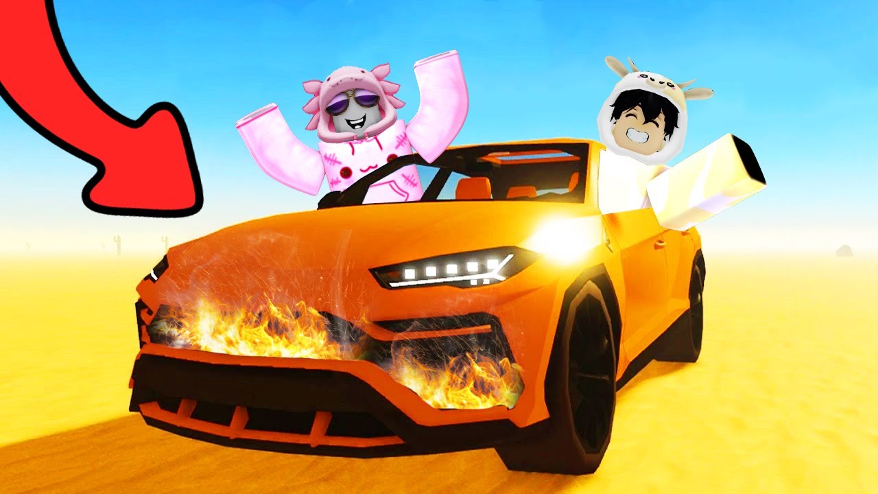 ARABA PATLADI!! | Roblox A Dusty Trip