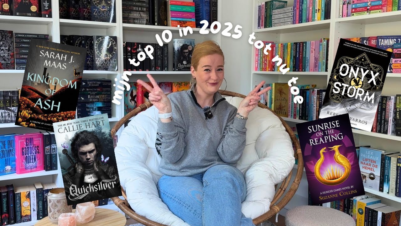 mijn top 10 favorieten boeken in 2025 tot nu toe! 🗓️🌟