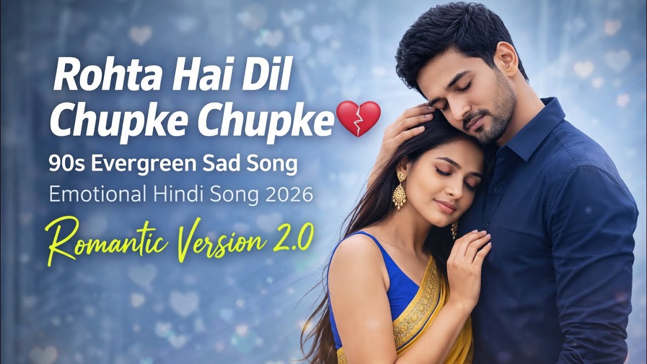 Rohta Hai Dil Chupke Chupke 💔 | 90s Evergreen Sad Song | Emotional Hindi Song 2026