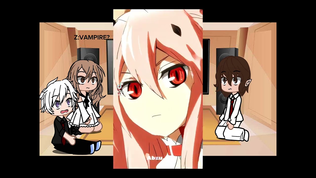 Vampire knight react to yuki as krul