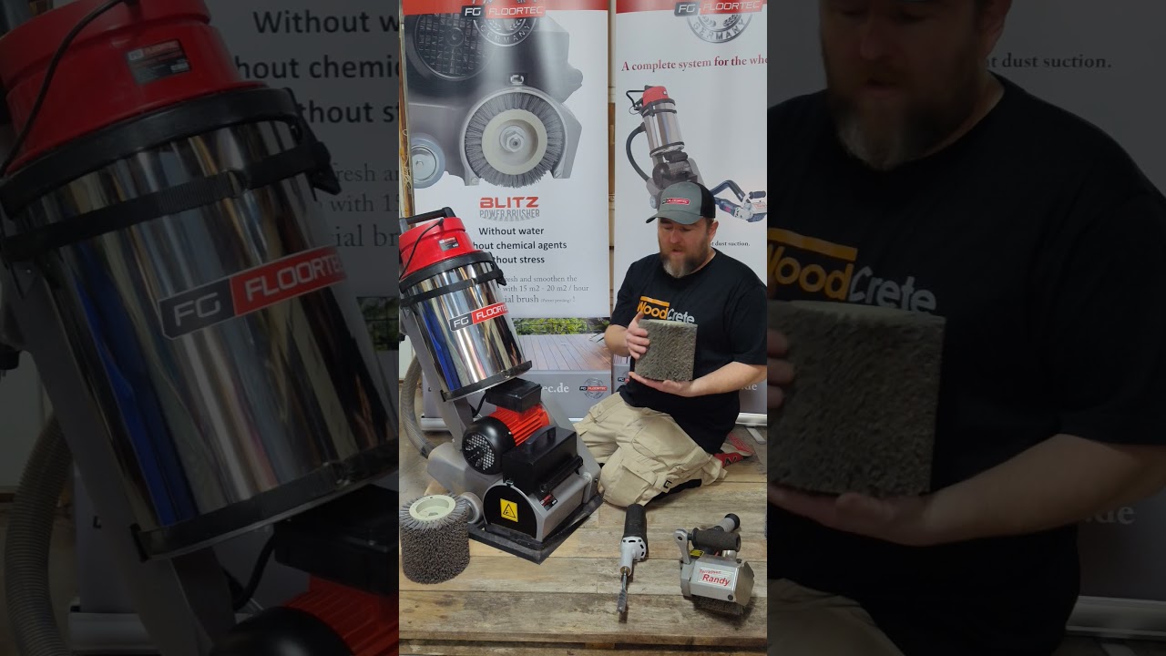 Mad Science Flooring: FG Floortec Blitz, Randy Brushing machine info