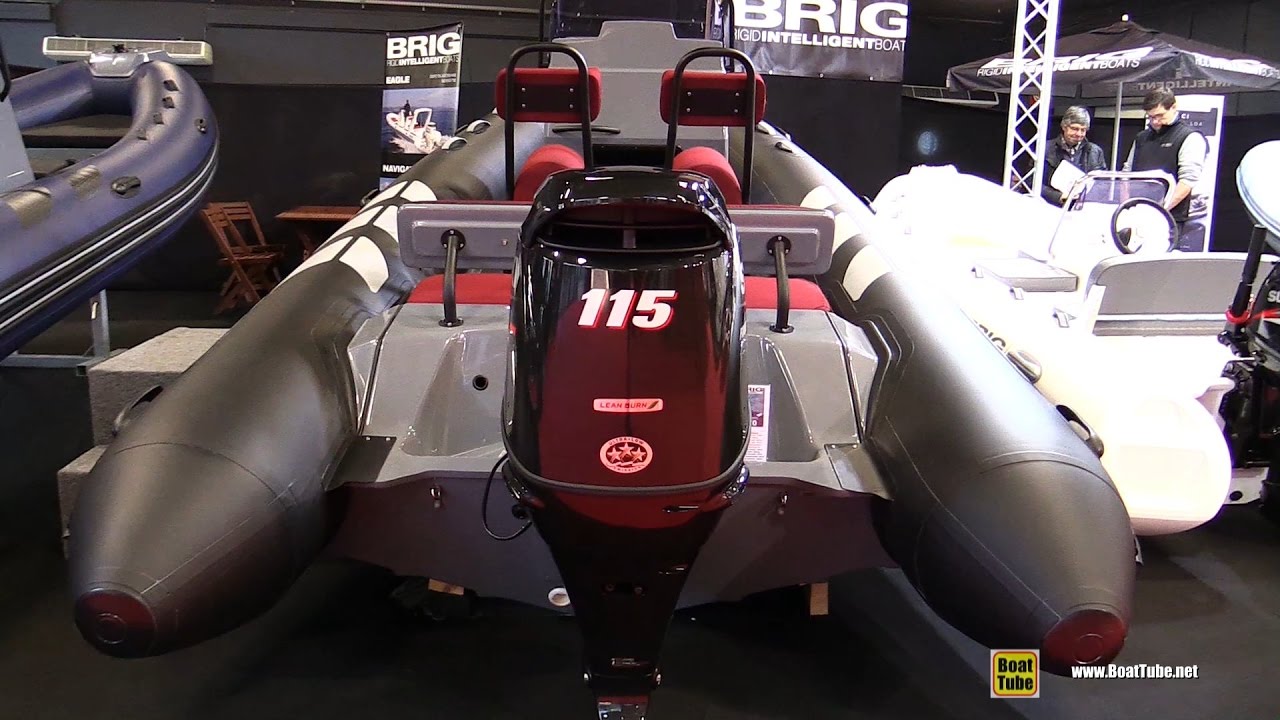 2017 Brig Navigator 570 Inflatable Boat - Walkaround - 2016 Salon Nautique Paris