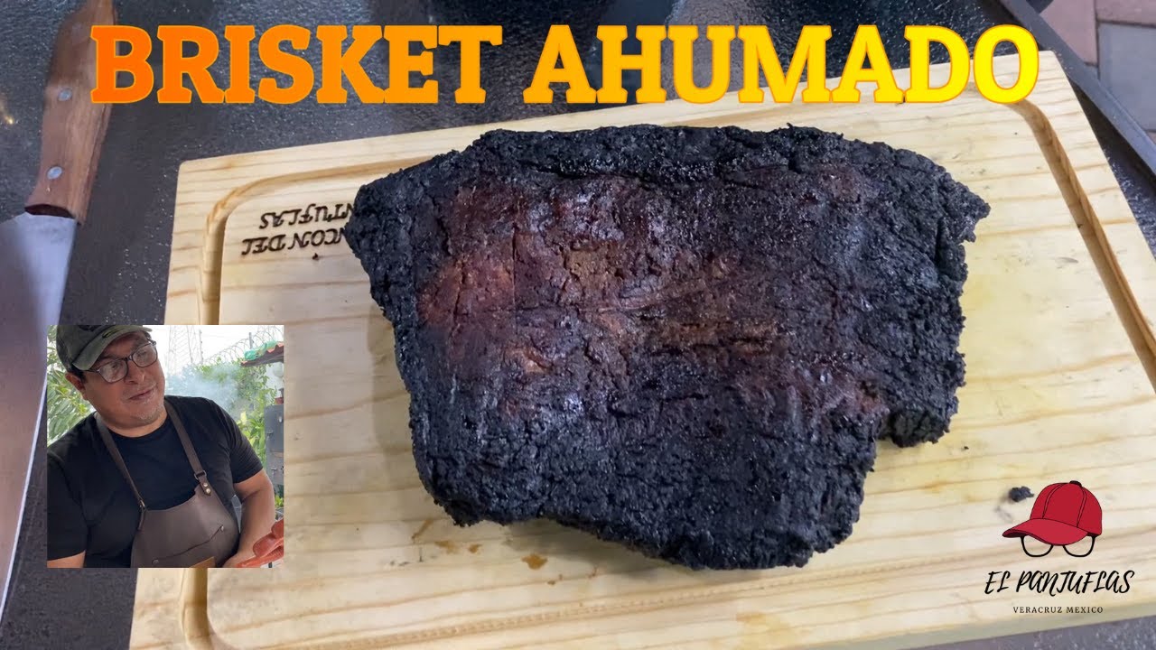 BRISKET AHUMADO, en asador cerámico.