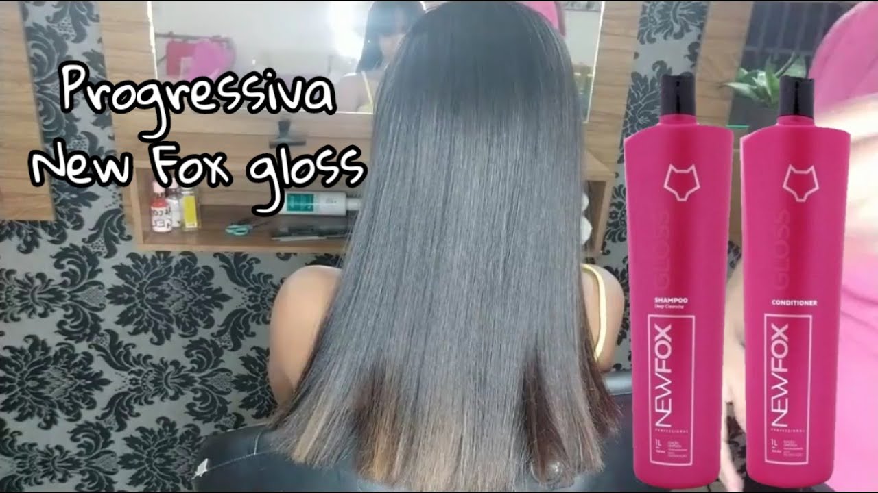 Progressiva NEW FOX GLOSS passo a passo