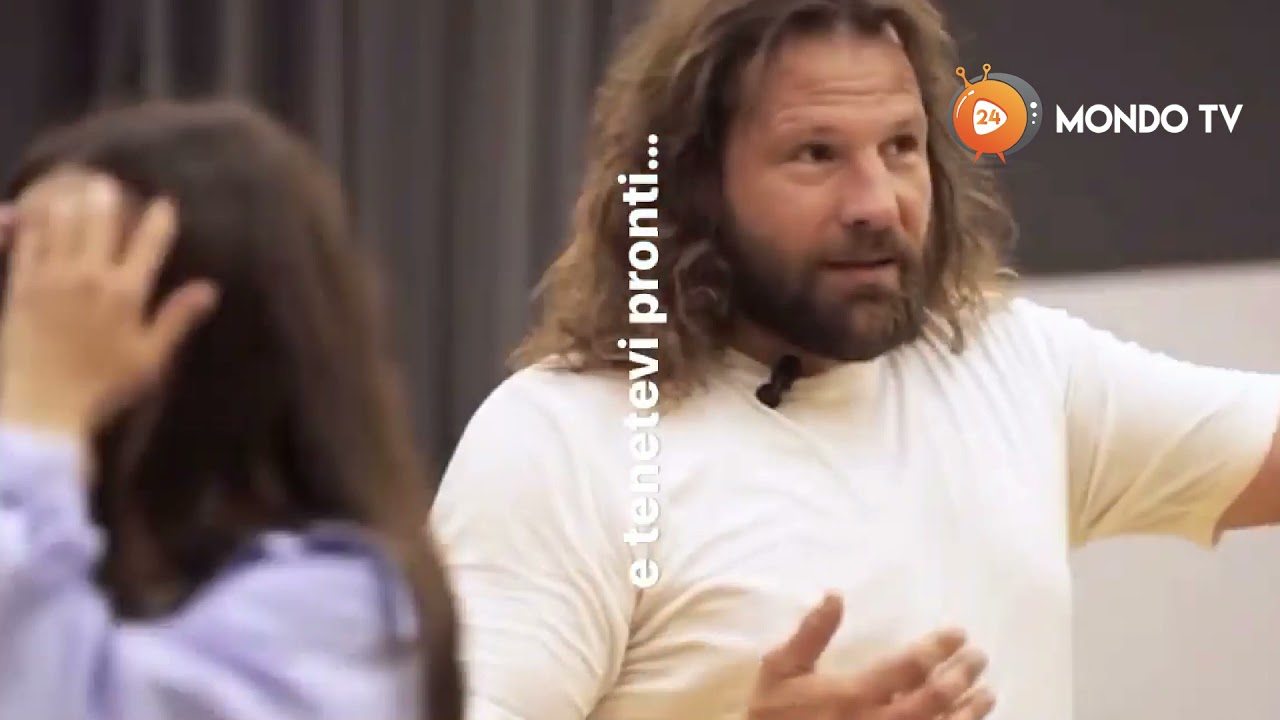 Giulia Stabile insegna a ballare a Martin Castrogiovanni e Alessio Sakara - MondoTV24.IT