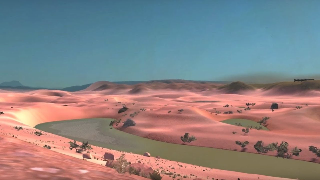 HOW BIG IS THE MAP in Kenshi? Run Across the Map