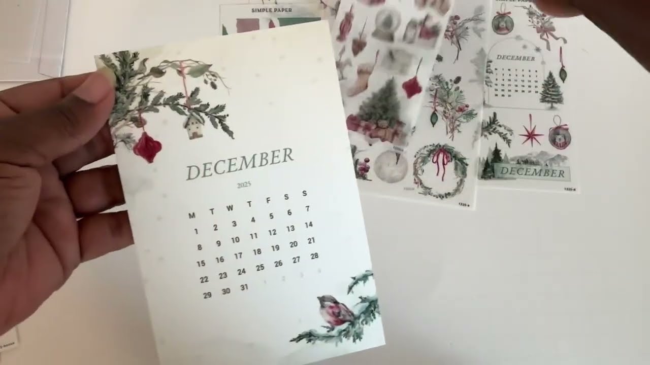 Комплект подписки Simple Paper Co на декабрь 2025 г.: куплен из любопытства