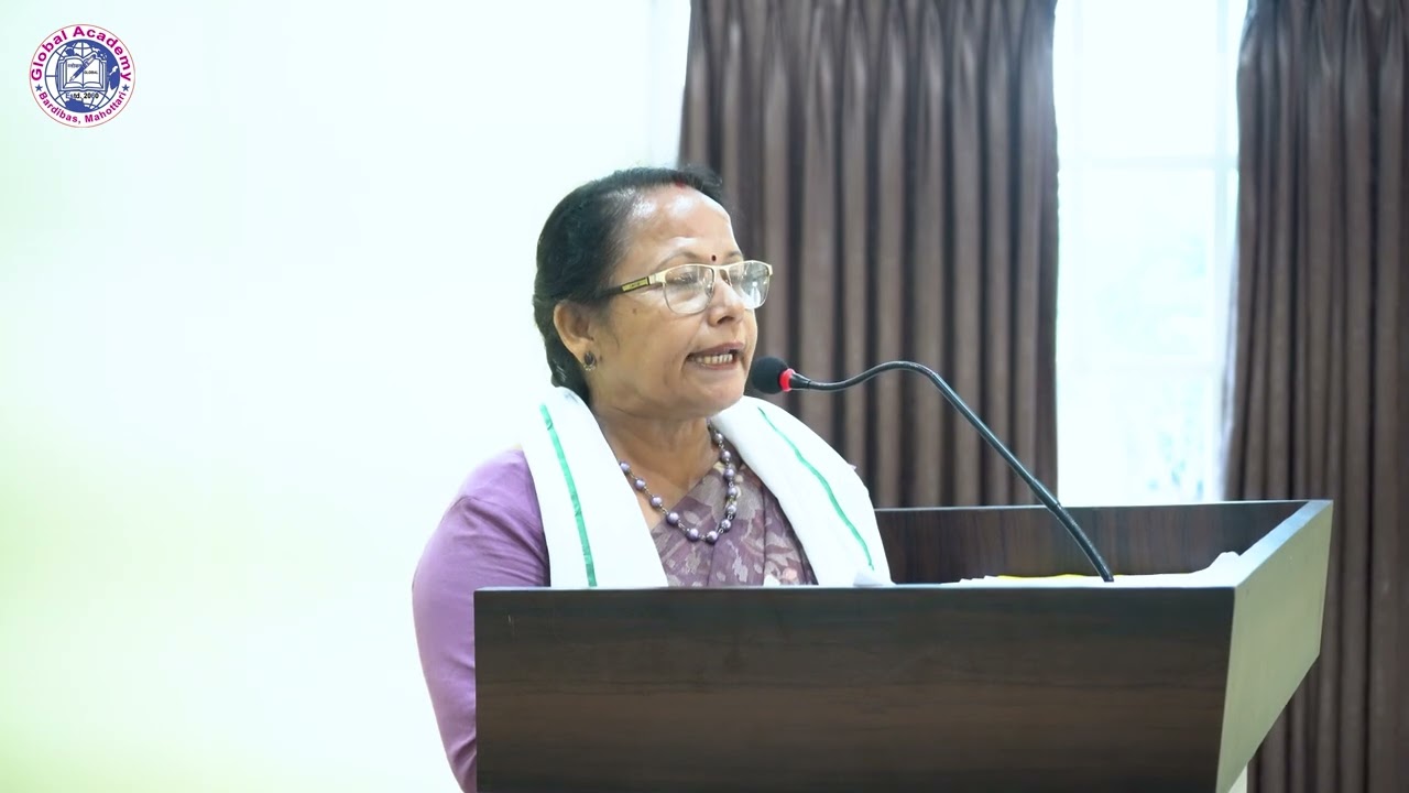 Inspiring Speech by Honourable Deputy Mayor of Mithila Municipality Sunita Buddhathoki