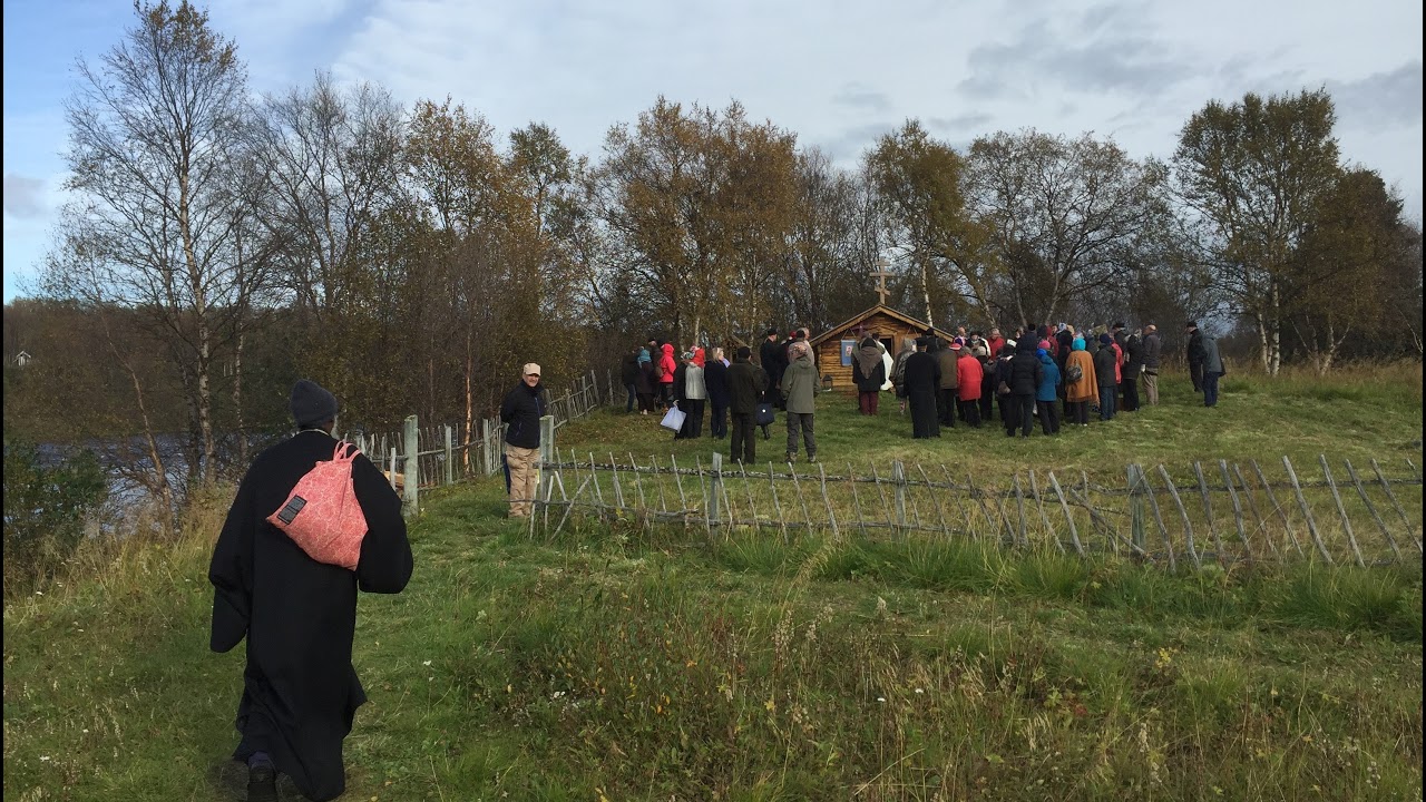 Suuri ehtoopalvelus, Sevettijärven p.Trifonin kirkko. 6.2.2021