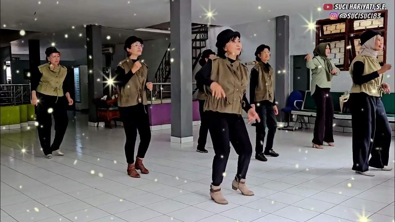 The Pendels | Anggrek.Bulan | Sekolah Alumni Apoteker Line Dance | SUCI LDLS | surabaya