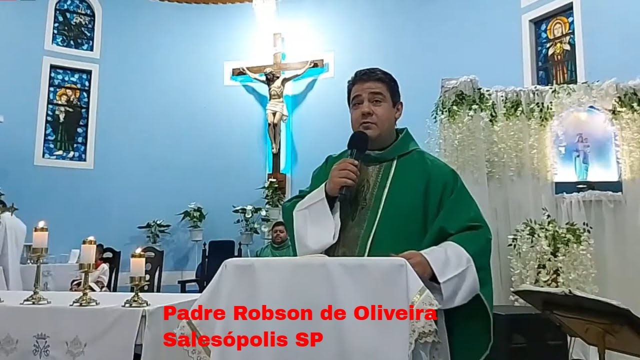 Padre Robson de Oliveira | Missa em Salesópolis | Paróquia Nossa Senhora dos Remédios