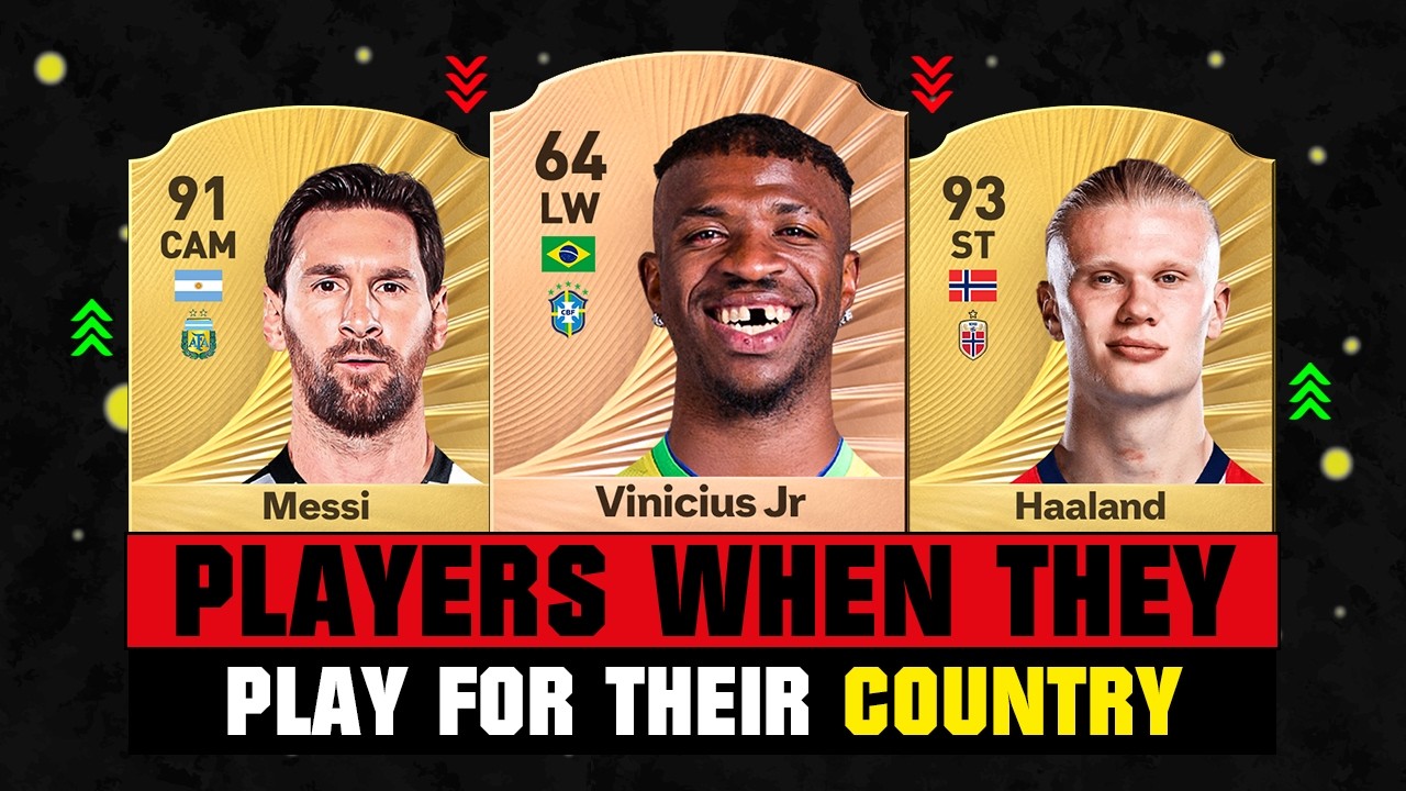 FOOTBALLERS When They Play For Their COUNTRY VS CLUB! 💀😲