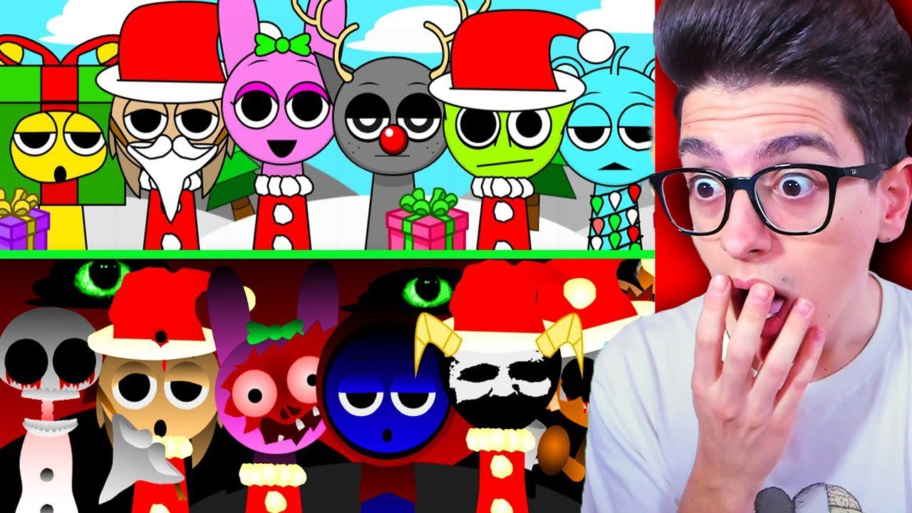 SPRUNKI...MA È UN NATALE SPAVENTOSO!! Incredibox Sprunki