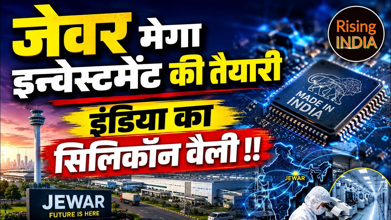 Jewar Becoming India's Silicon Valley? ₹6,750 Crore Electronics & Semiconductor Boom Explained