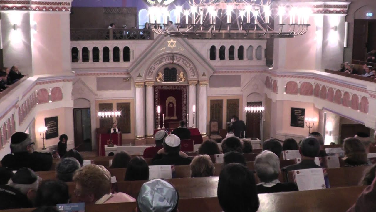 Synagoge Pestalozzistrasse Berlin 2014 Dezember