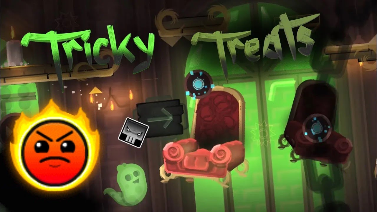 "Tricky Treats" by RadiationV2 and more (Geometry Dash 2.11)